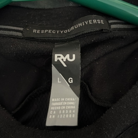 RYU Black Sleeveless Tank Top - Size Large - Picture 6 of 6